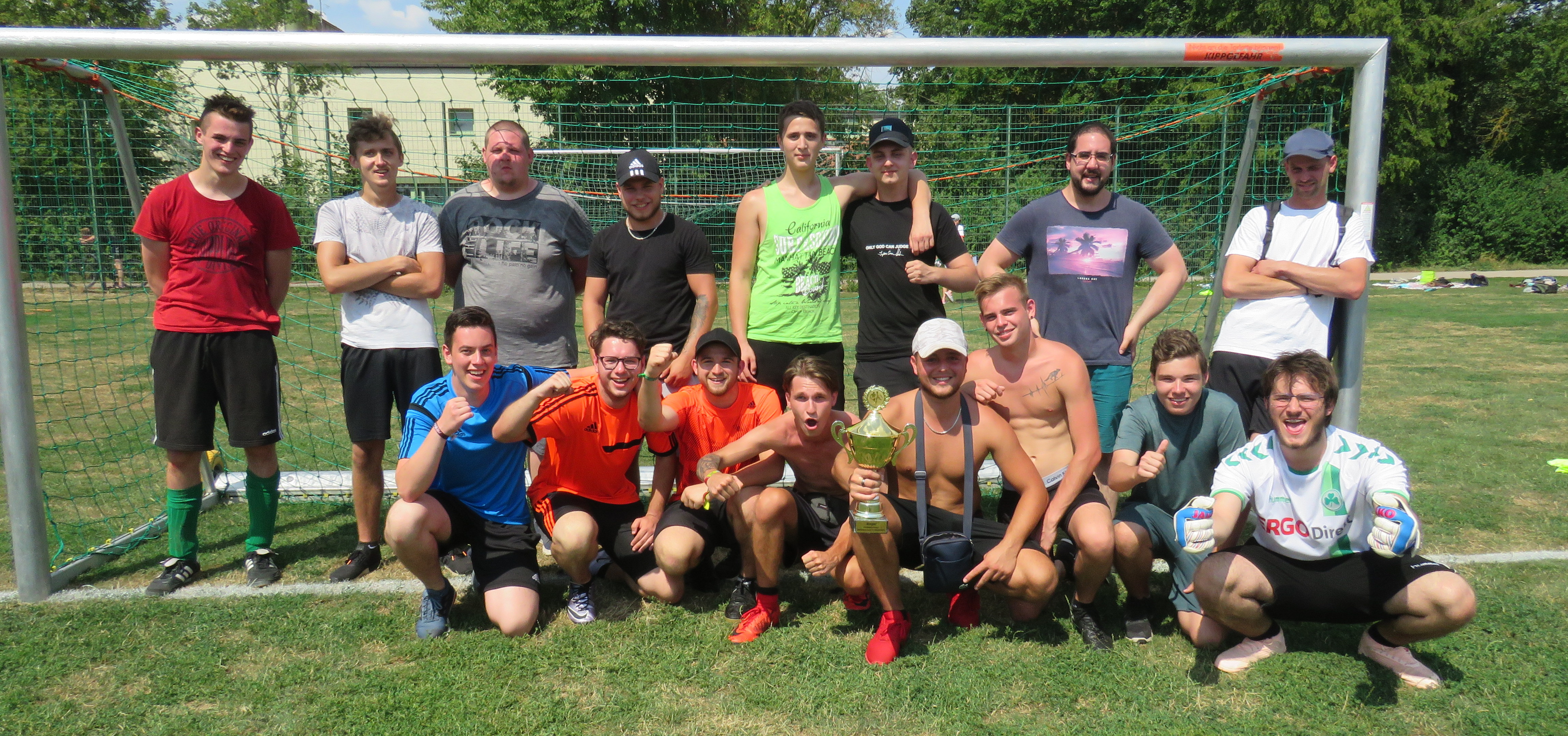 Fußballturnier mit der Berufsschule