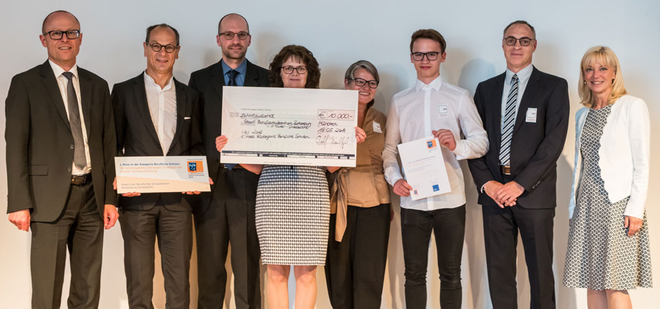 Das Staatliche Berufliche Schulzentrum Rothenburg/Dinkelsbühl erzielt ersten Platz bei Bayerischem Innovationswettbewerb