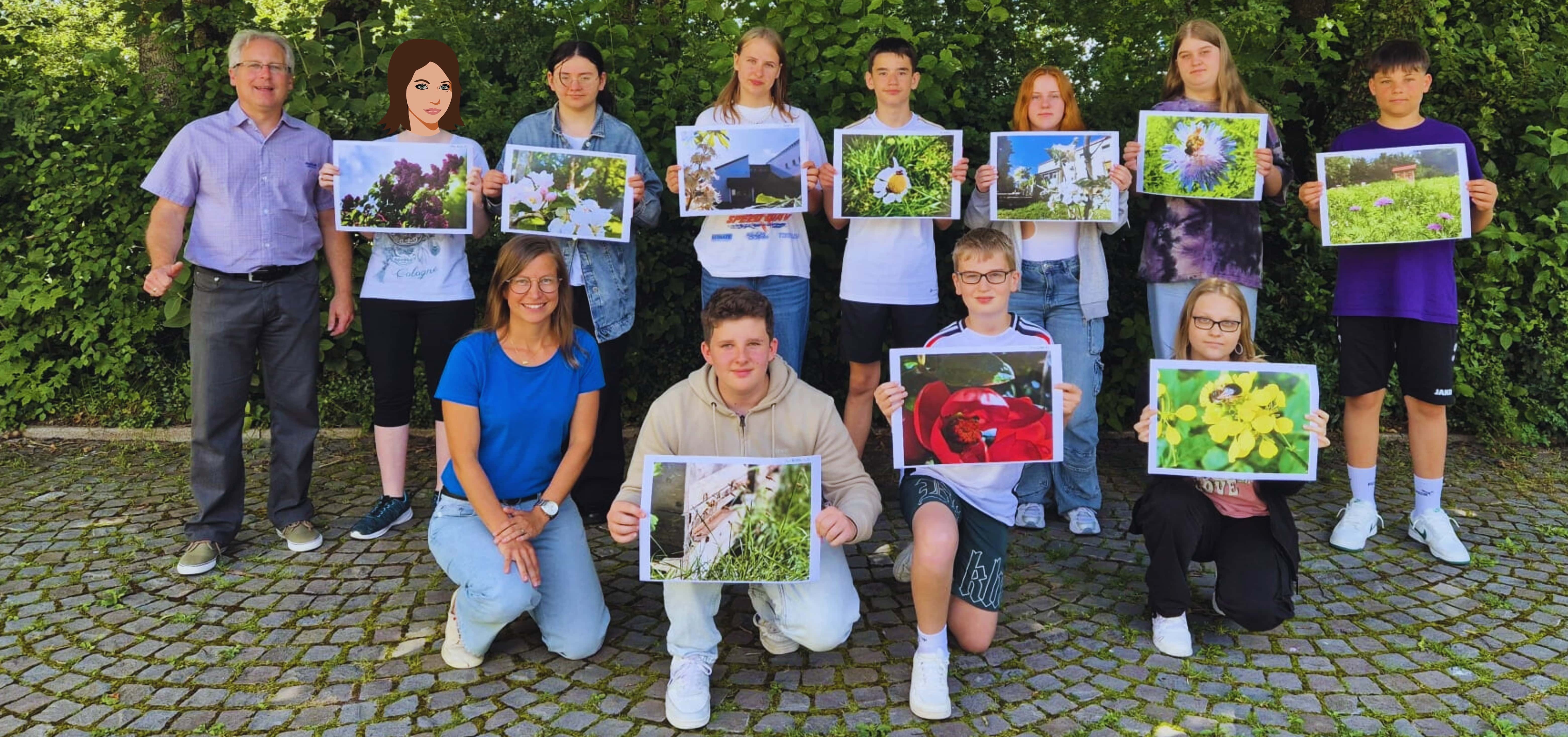 Siegerfotos für Schulkalender