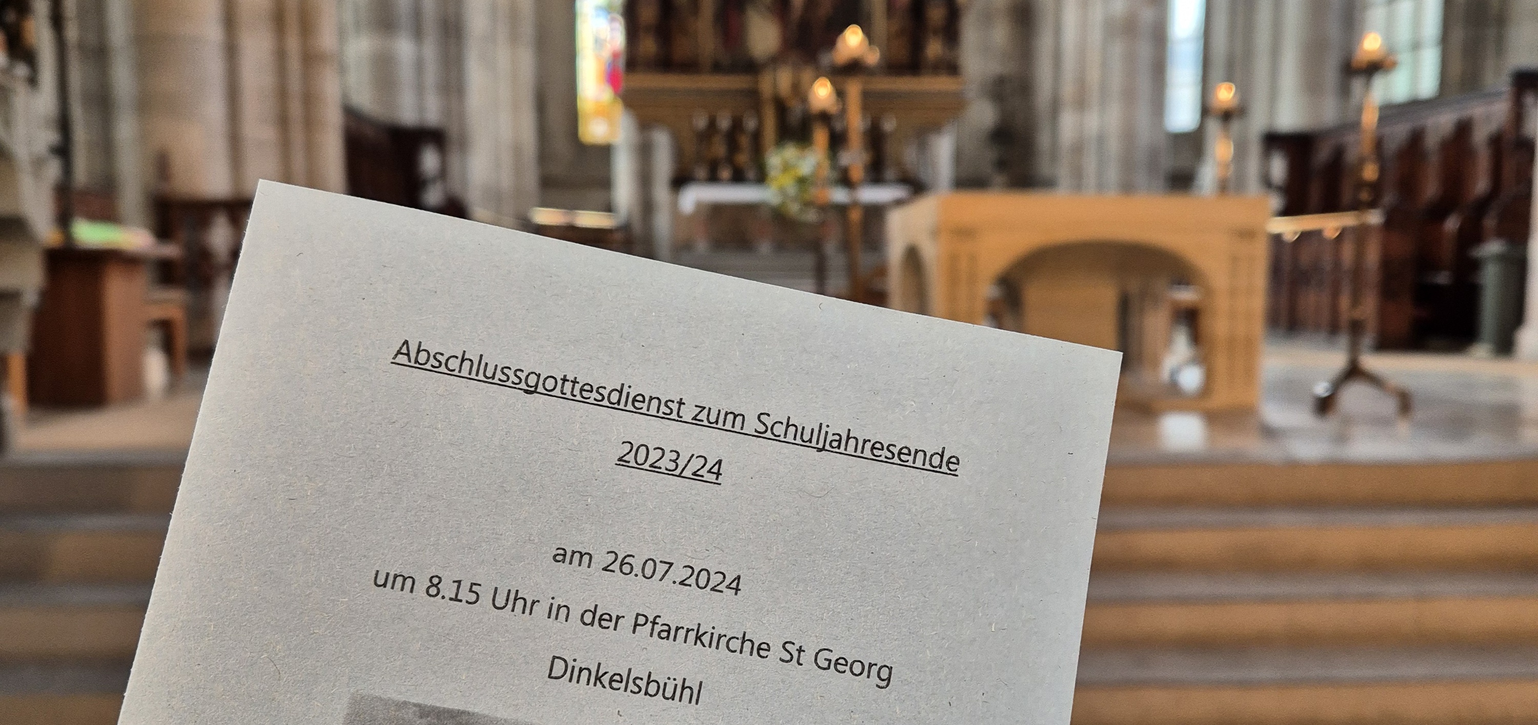 Abschlussgottesdienst 2024