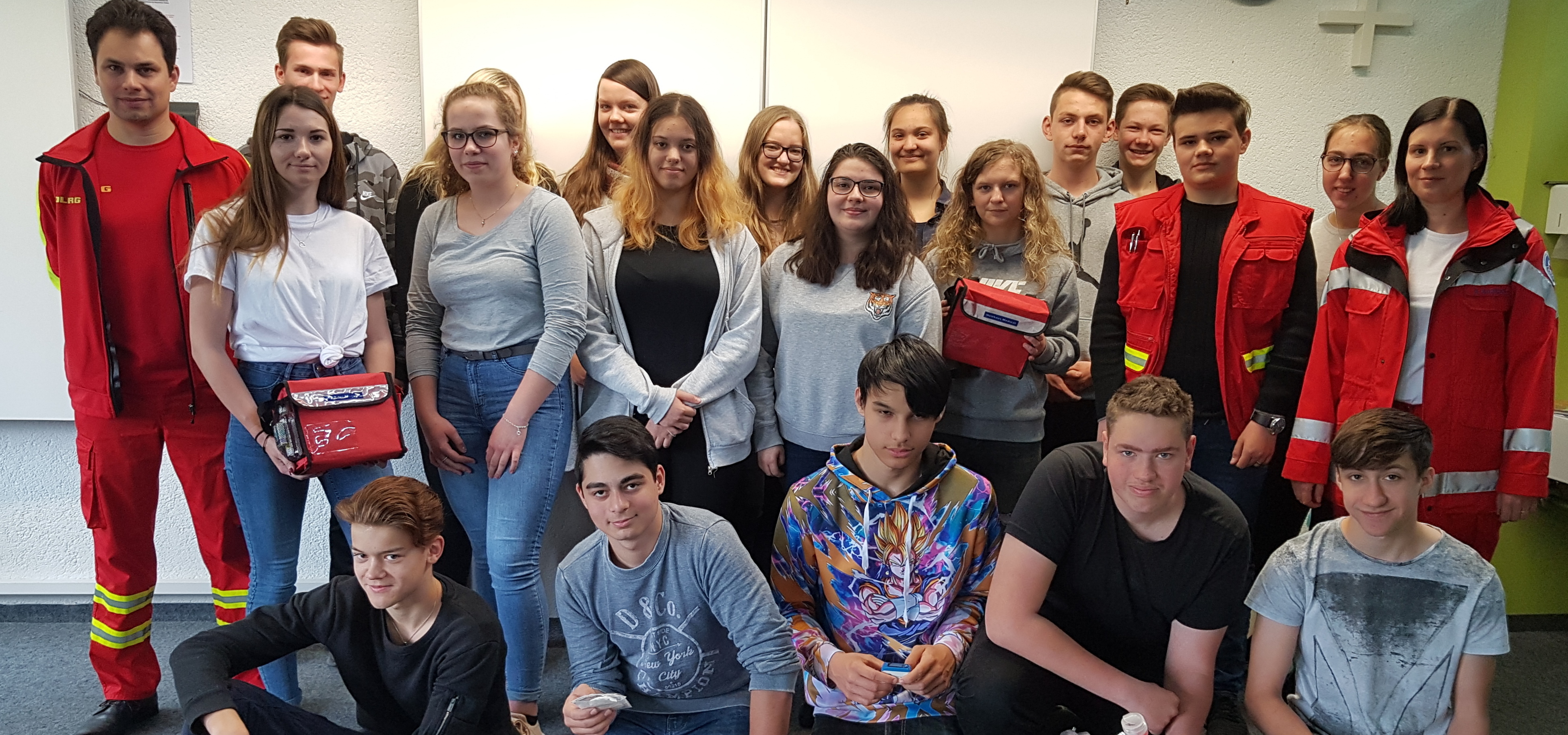 Schulsanitätsdienst an der Wirtschaftsschule