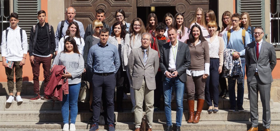 Wirtschaftsschüler empfingen Gäste aus internationalen Partnerschulen 