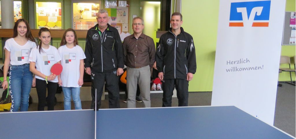 Tischtennis Showtraining Mit Ex Profi An Der Wirtschaftsschule